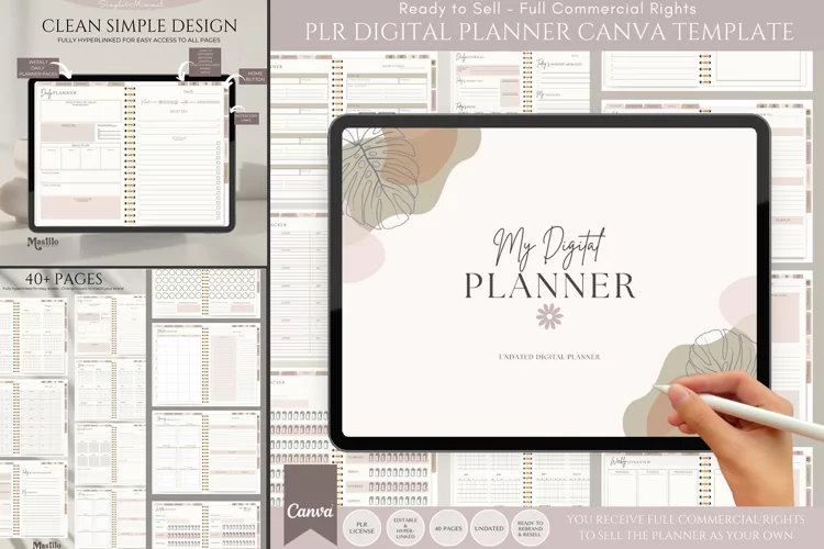 PLR Digital Planners