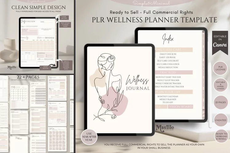 PLR Digital Planners