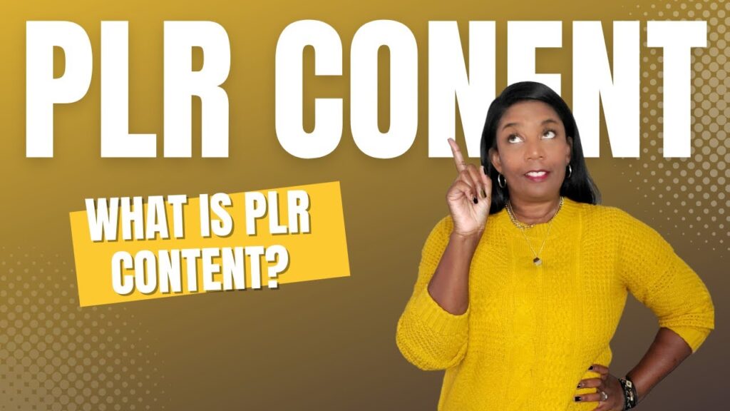 What is PLR Content