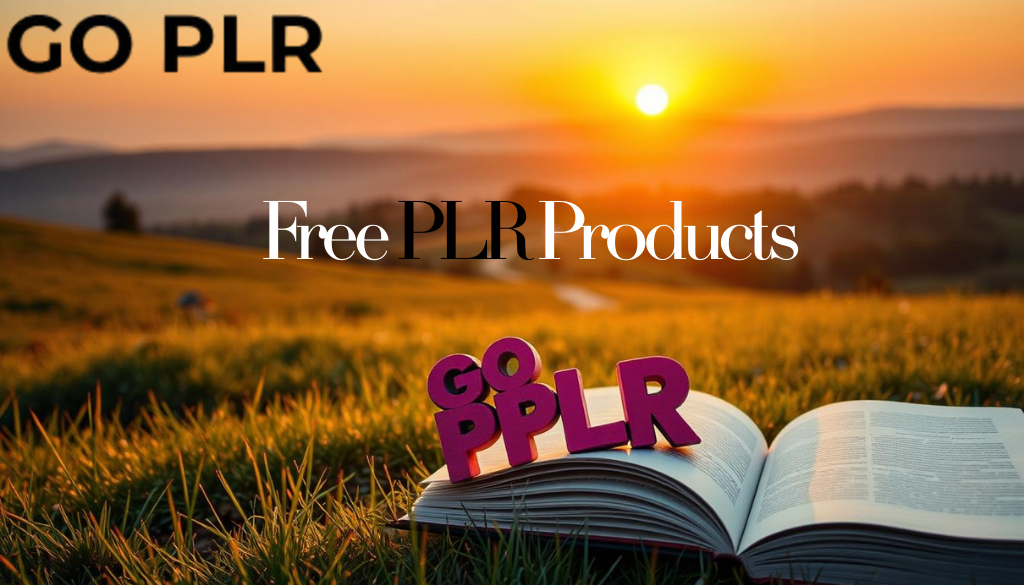 Free PLR Products