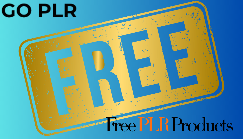 Free PLR Products